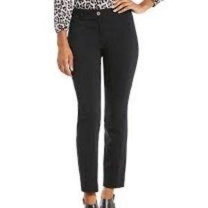 Michael Kors Miranda Black Slim Ankle Pants, S